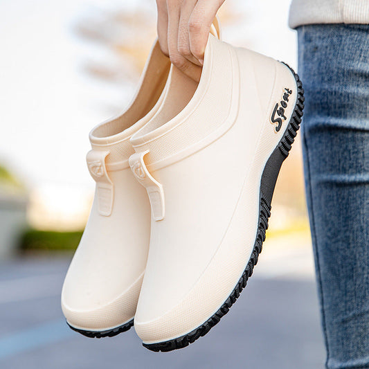 Damen-Gummistiefel mit rutschfester Sohle in der Produktansicht
