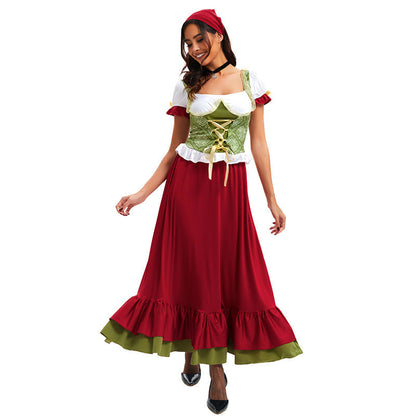 Damen-Trachtenkleid mit aufwendig gestaltetem Corsagenmieder