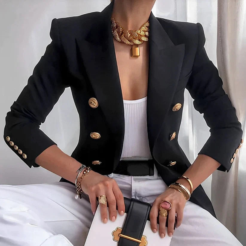 Women's Classic Blazer with Timeless Design