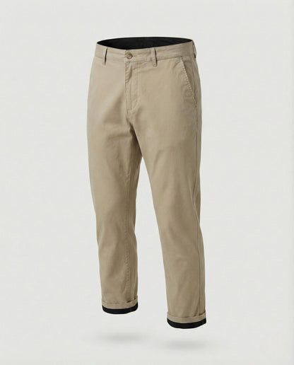 Herren-Thermo-Chino mit geradem Bein für vielseitige Outfits