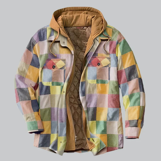 Men's lumberjack jacket with fleece lining