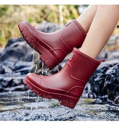 Damen-Regenstiefel als stilvoller Begleiter bei Regenwetter