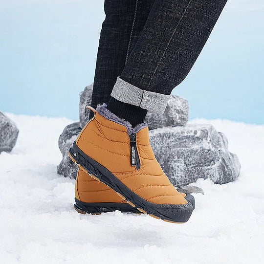 Unisex Winter Boots Waterproof with Insulated Design 
