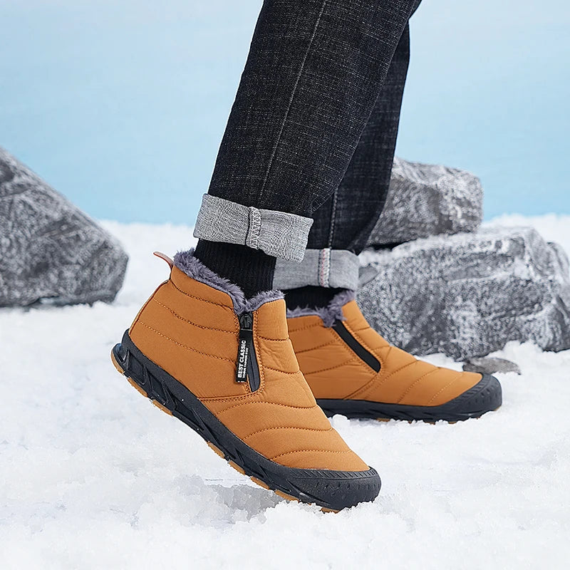 Unisex Winter Boots Waterproof with Insulated Design 