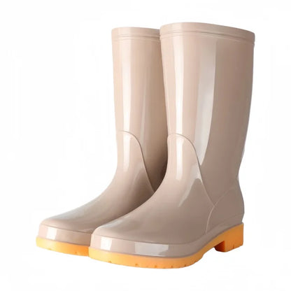 Damen-Regenstiefel mit rutschhemmender Sohle für nasse Tage