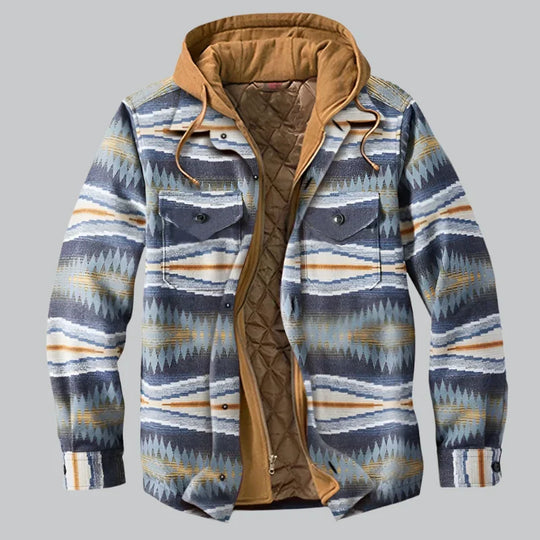 Men's lumberjack jacket with fleece lining