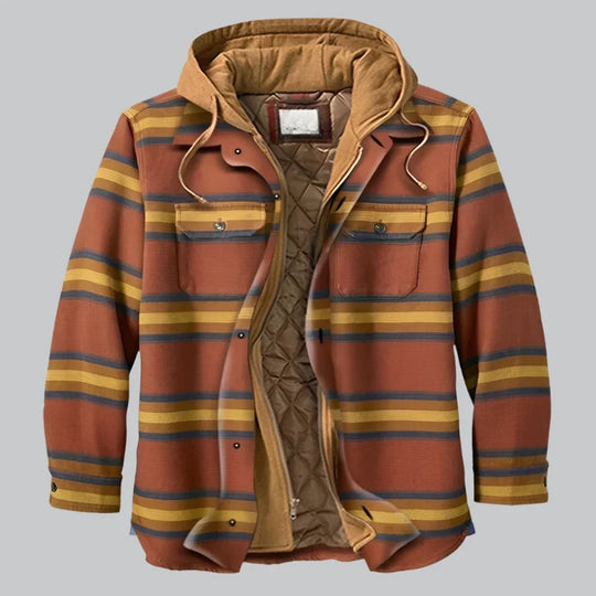 Men's lumberjack jacket with fleece lining
