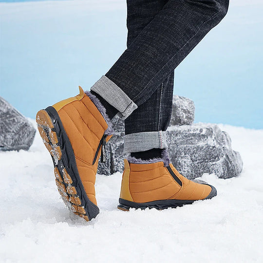 Unisex Winter Boots Waterproof with Insulated Design 
