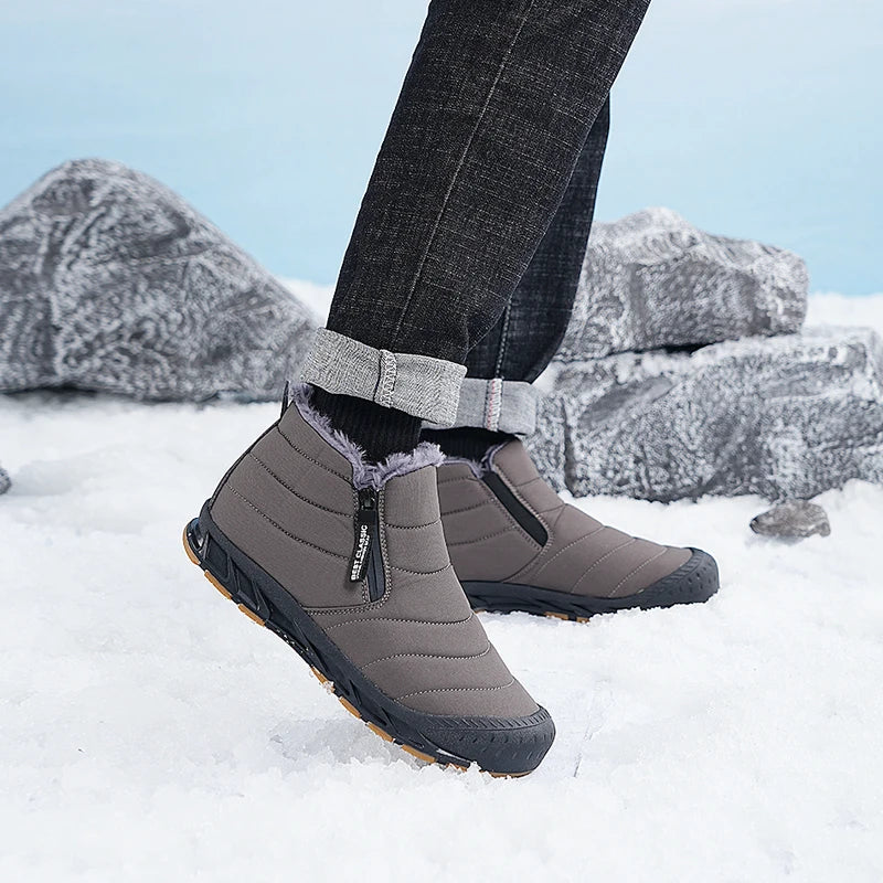 Unisex Winter Boots Waterproof with Insulated Design 
