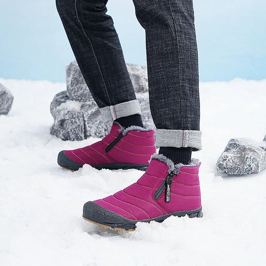 Unisex Winter Boots Waterproof with Insulated Design 