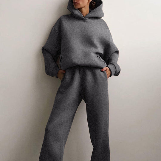 Women's Jogging Set with Pullover and Pants