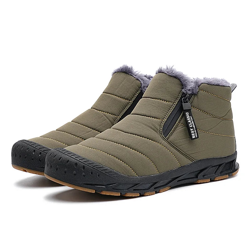 Unisex Winter Boots Waterproof with Insulated Design 