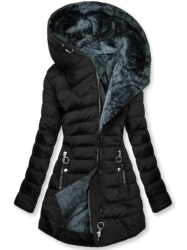 Women's Coat with a Casual Cut