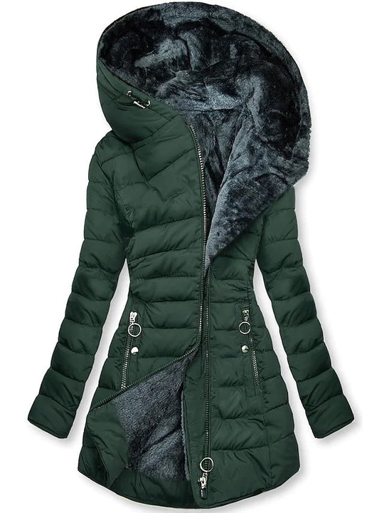 Women's Coat with a Casual Cut