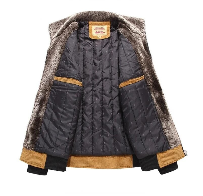 Herren Jacke Mit Modernem Schnitt
