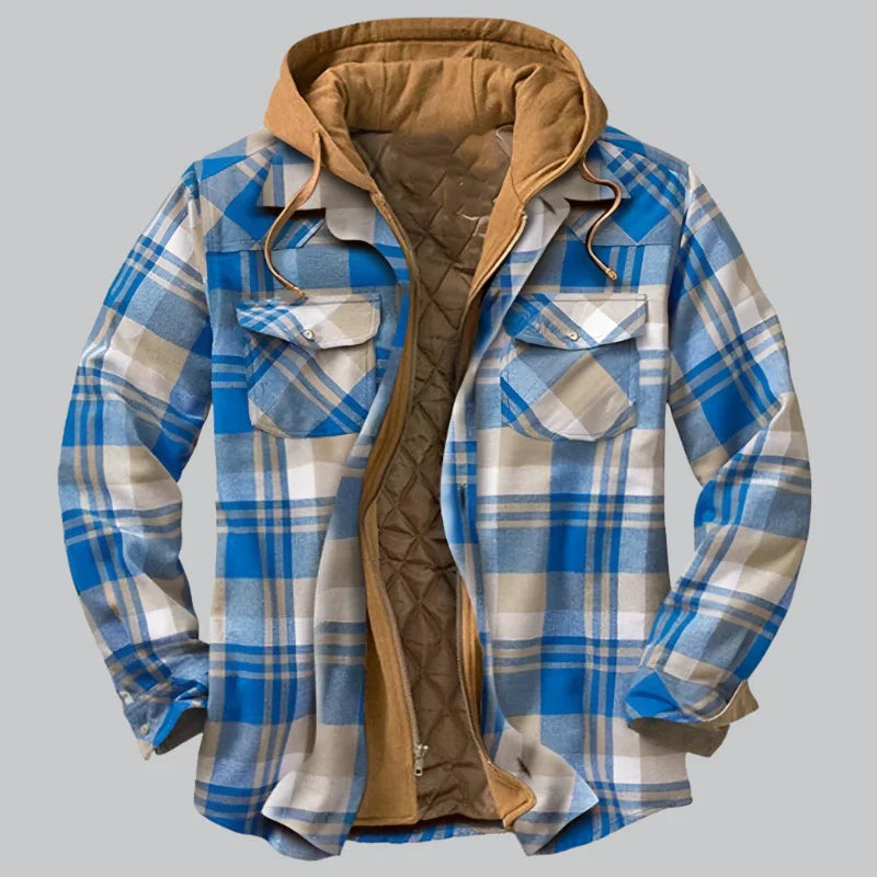 Men's lumberjack jacket with fleece lining