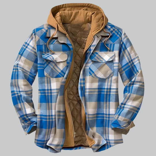 Men's lumberjack jacket with fleece lining