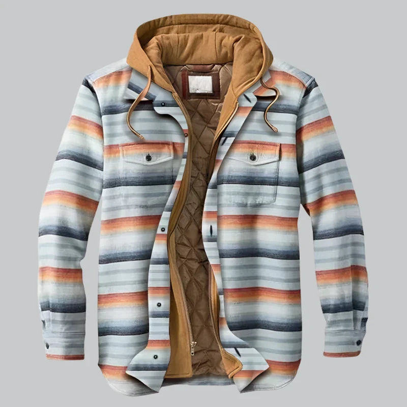 Men's lumberjack jacket with fleece lining