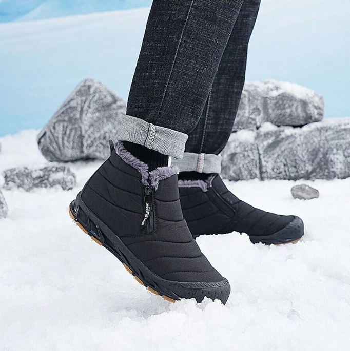 Unisex Winter Boots Waterproof with Insulated Design 