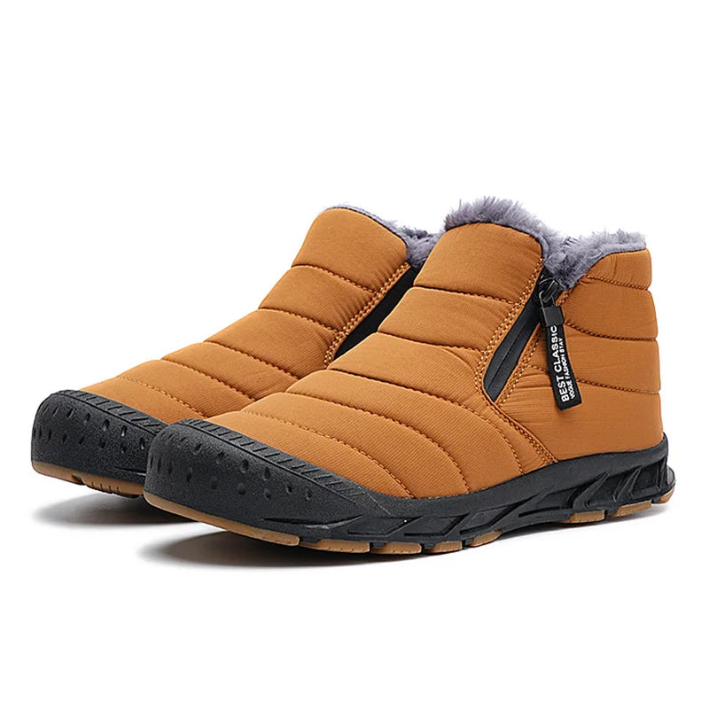 Unisex Winter Boots Waterproof with Insulated Design 