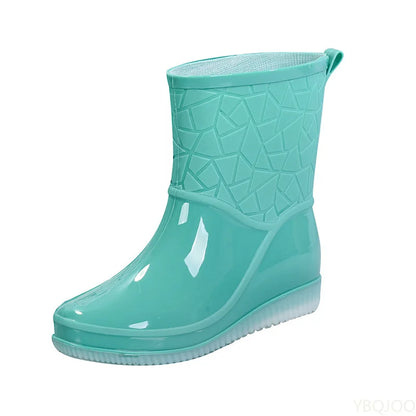 Damen-Regenstiefel für trockene Füße an nassen Tagen