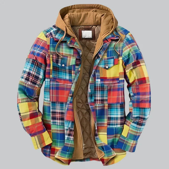 Men's lumberjack jacket with fleece lining