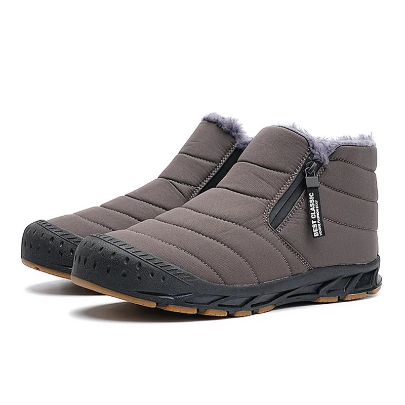 Unisex Winter Boots Waterproof with Insulated Design 