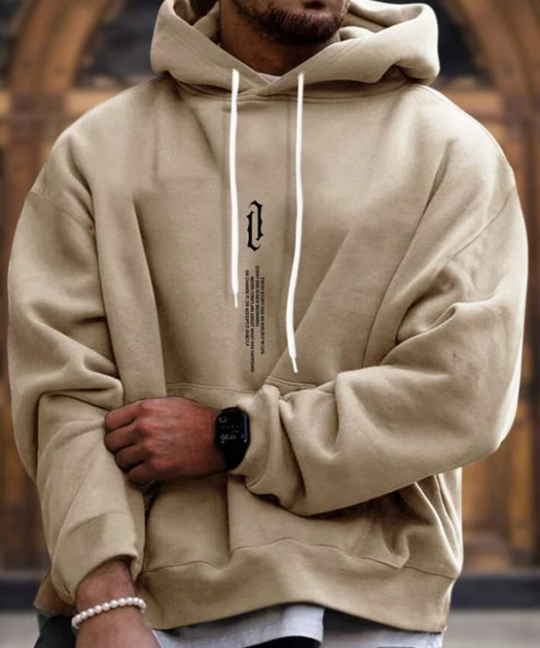 Men's Hoodie with Casual Streetwear Style