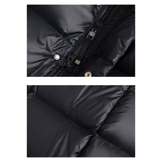 Women's Down Winter Jacket with Classic Design