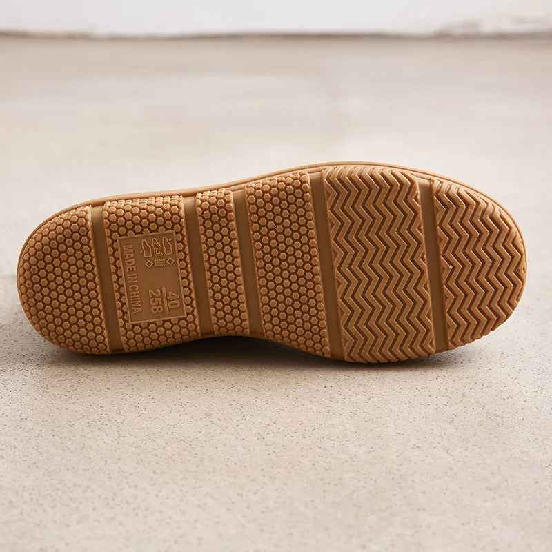 Detailansicht des mittelhohen Schafts der Regenstiefel