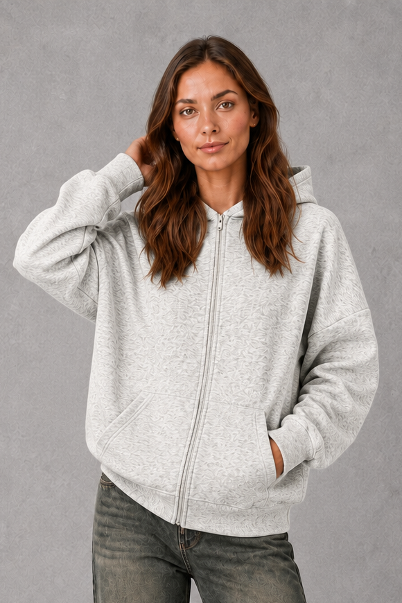 Lockerer Fleece-Hoodie für entspannte Alltagslooks