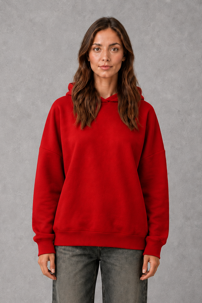 Fleece-Hoodie für Damen als gemütliches Freizeitoutfit