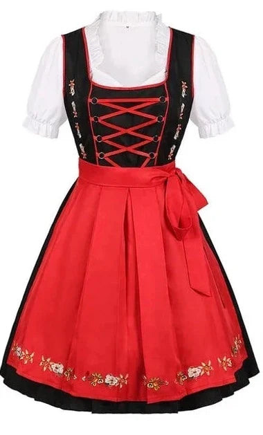 Dirndl-Kleid für Damen mit klassischer Trachtenoptik