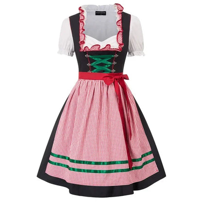 Damen Dirndl Kleid Für Oktoberfest