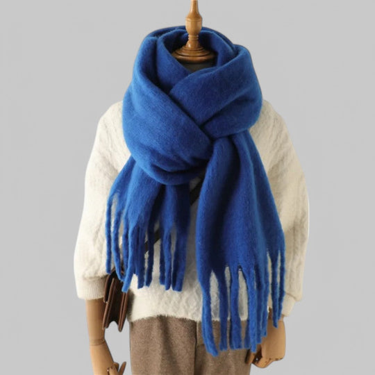 Women's Oversized Scarf with Soft Texture