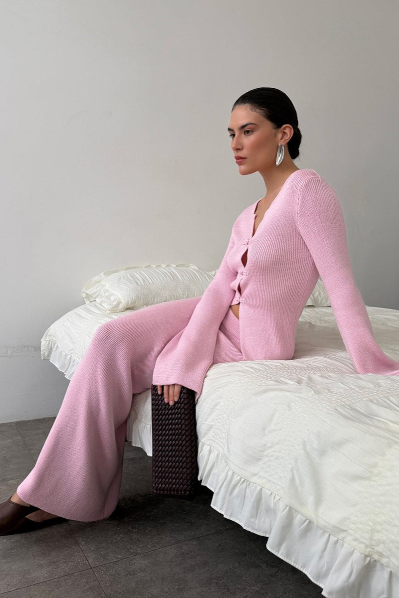 Damen-Strickset als stilvoller Look für den Alltag