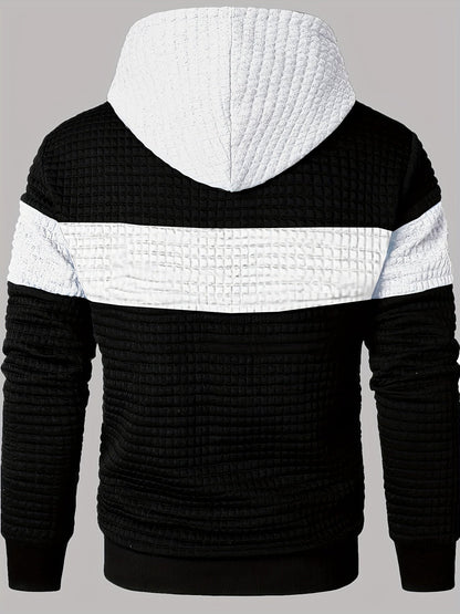 Sportlicher Kapuzenpullover mit Farbverlauf in der Produktansicht