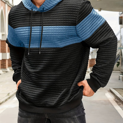 Sportlicher Herren Kapuzenpullover Mit Farbverlauf