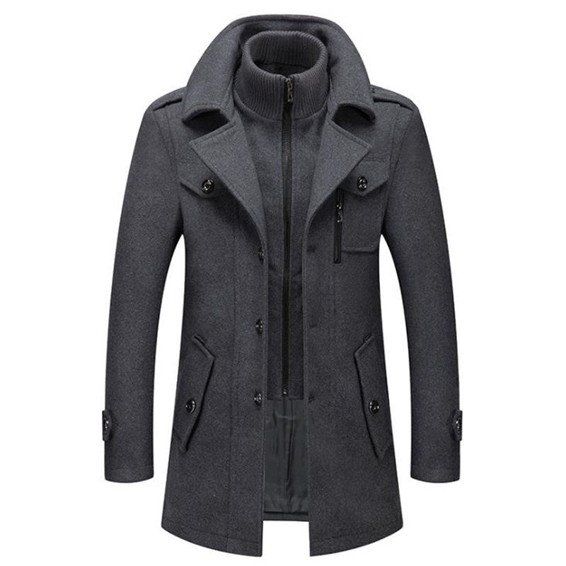 Klassische Jacke für Herren mit Reverskragen