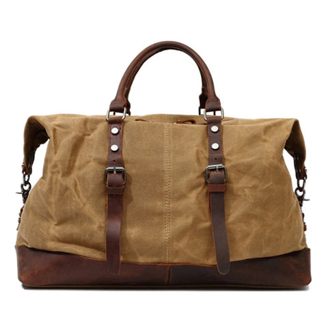 Canvas-Reisetasche für Herren im Vintage-Stil