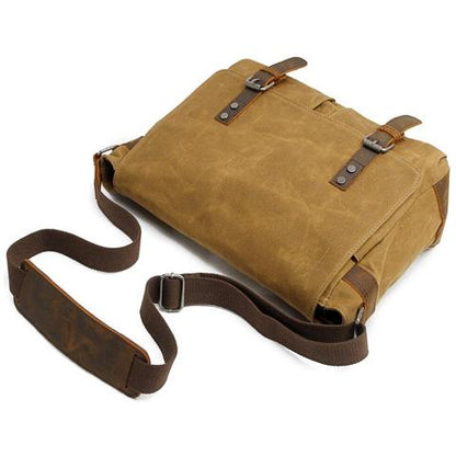 Canvas-Umhängetasche im Vintage-Stil