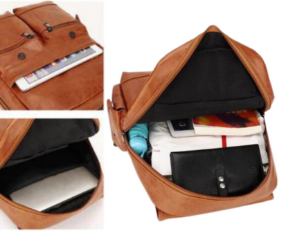 Rucksack mit Überschlagklappe und Schnallenverschluss