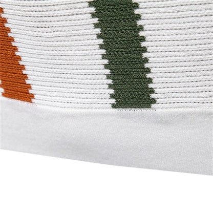 Gestreiftes Strick-Poloshirt für Herren im Retro-Stil