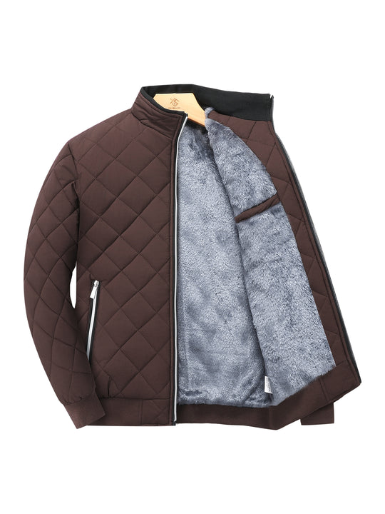 Lightweight quilted jacket for men