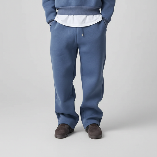 Oversized hooded tracksuit for men 