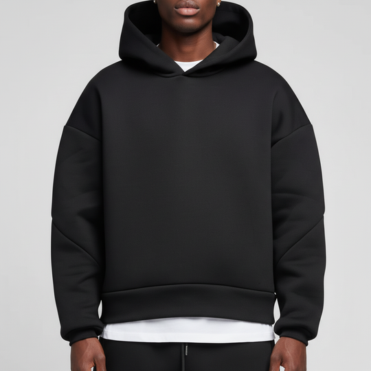 Oversized hooded tracksuit for men 