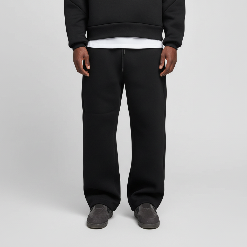 Oversized hooded tracksuit for men 