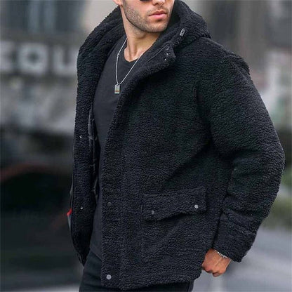 Kuschelige Jacke mit Kapuze für entspannte Freizeitlooks