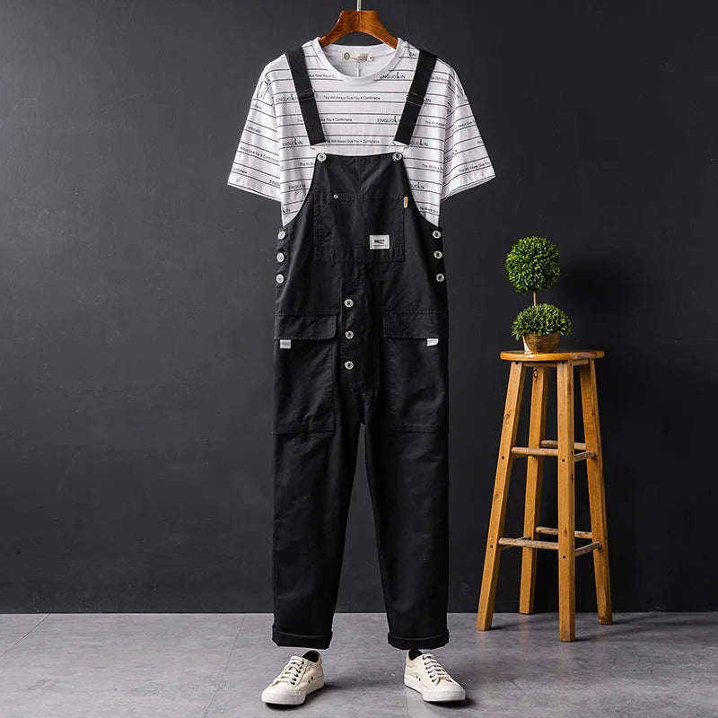 Women's dungarees with a straight cut in a casual style