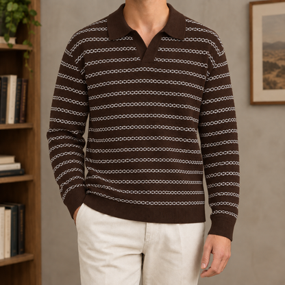 Damen-Strickpoloshirt als vielseitiges Outfit für Büro und Freizeit